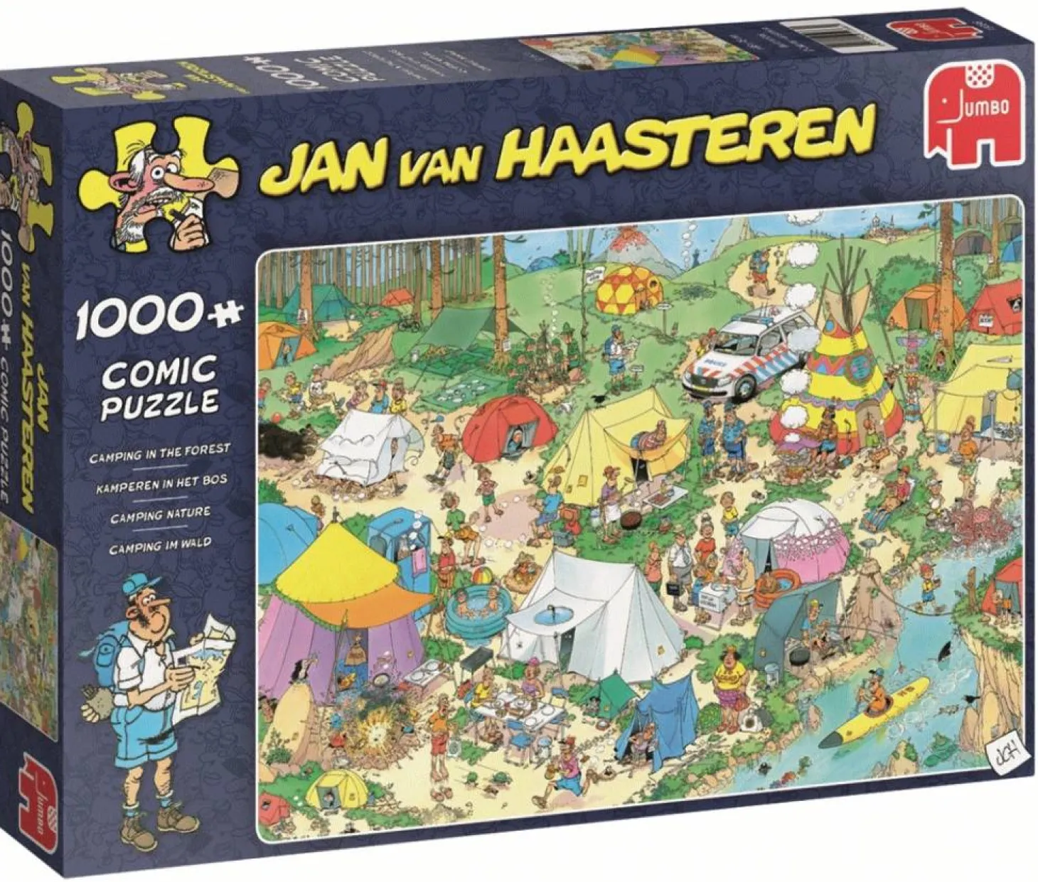 Jumbo Camping en forêt - JvH - 1000 pièces