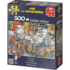 Jumbo Candy Factory - Jan van Haasteren - puzzle de 500 pièces