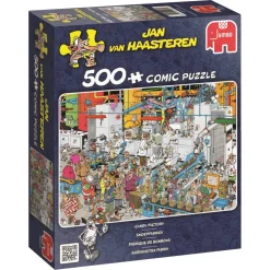 Jumbo Candy Factory - Jan van Haasteren - puzzle de 500 pièces
