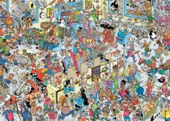 Jumbo Chez les Coiffeurs - Jan van Haasteren - puzzle de 1000 pièces