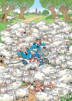Jumbo Coincé comme un mouton - Expert 7 - Jan van Haasteren - puzzle de 500 pièces