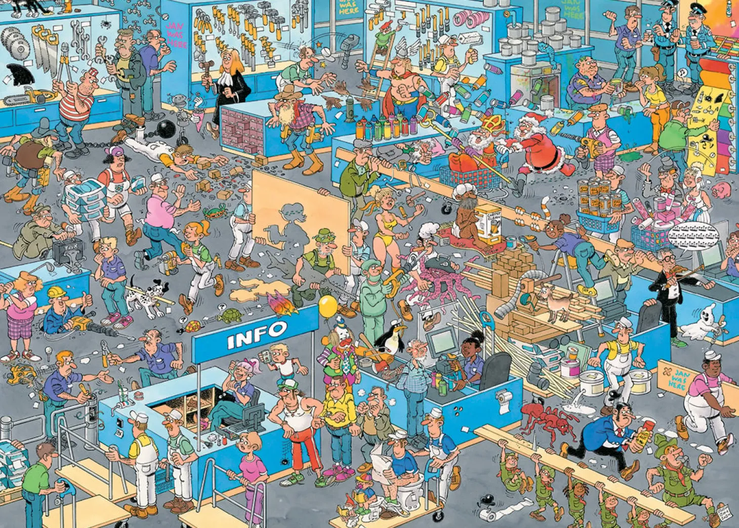 Jumbo Comment ne pas bricoler - JVH - 2 x 1000 pièces - puzzles