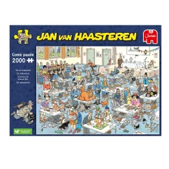Jumbo Concours de Beauté Félin - Jan van Haasteren - puzzle de 2000 pièces