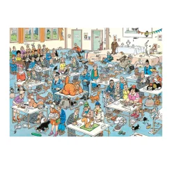 Jumbo Concours de Beauté Félin - Jan van Haasteren - puzzle de 1000 pièces