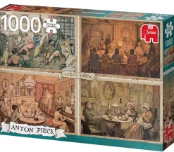 Jumbo Divertissement dans le salon - Anton Pieck - 1000 pièces