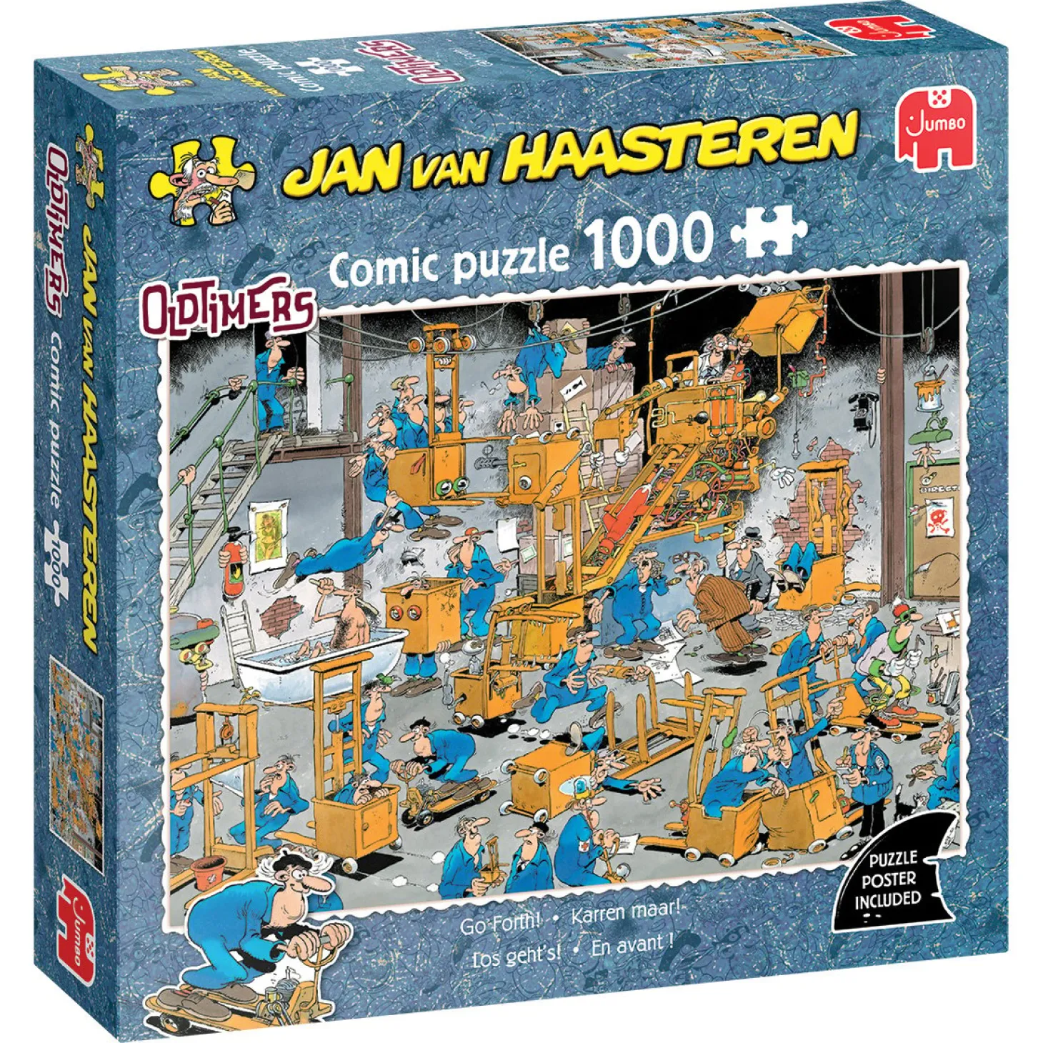 Jumbo En Avant! - Jan van Haasteren - puzzle de 500 pièces