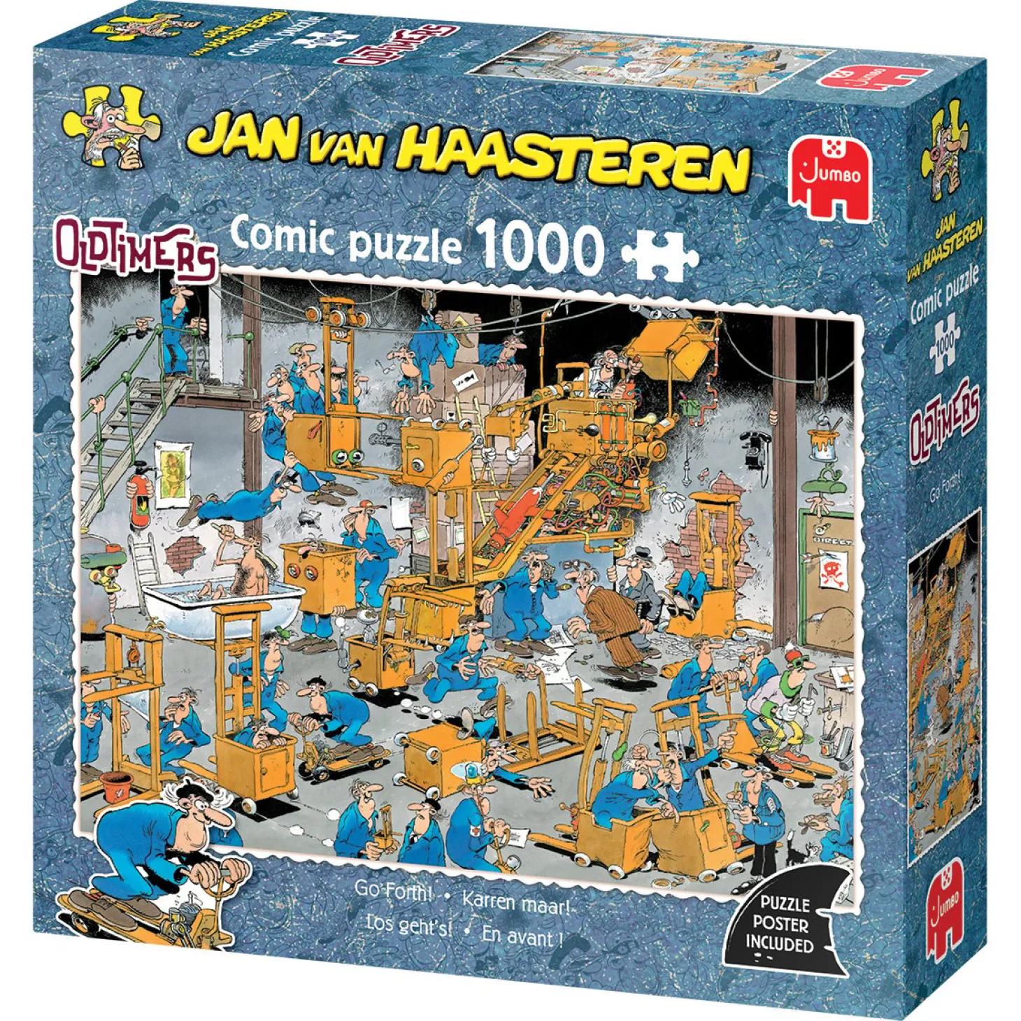 Jumbo En Avant! - Jan van Haasteren - puzzle de 500 pièces