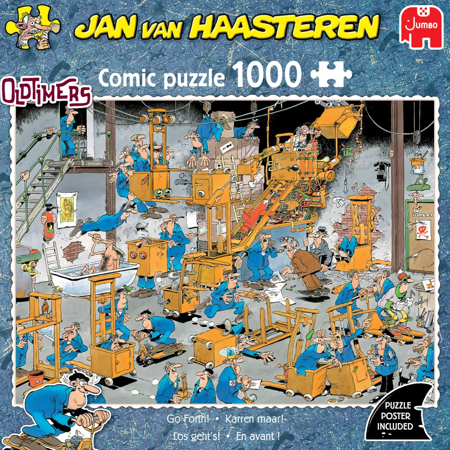 Jumbo En Avant! - Jan van Haasteren - puzzle de 500 pièces