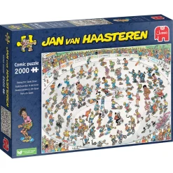 Jumbo Faire du skate - Jan van Haasteren - puzzle de 2000 pièces