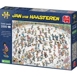 Jumbo Faire du skate - Jan van Haasteren - puzzle de 2000 pièces
