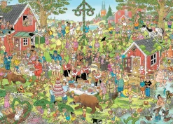 Jumbo Festival de la mi-été - Jan van Haasteren - puzzle de 1000 pièces