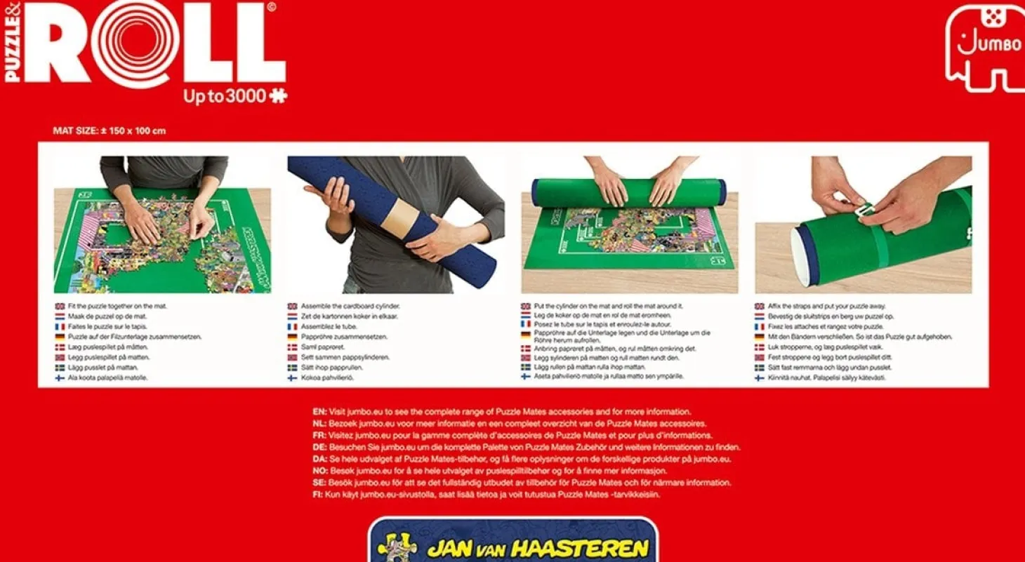Jumbo Jan van Haasteren - Tapis de puzzle (jusqu'à 3000 pièces)