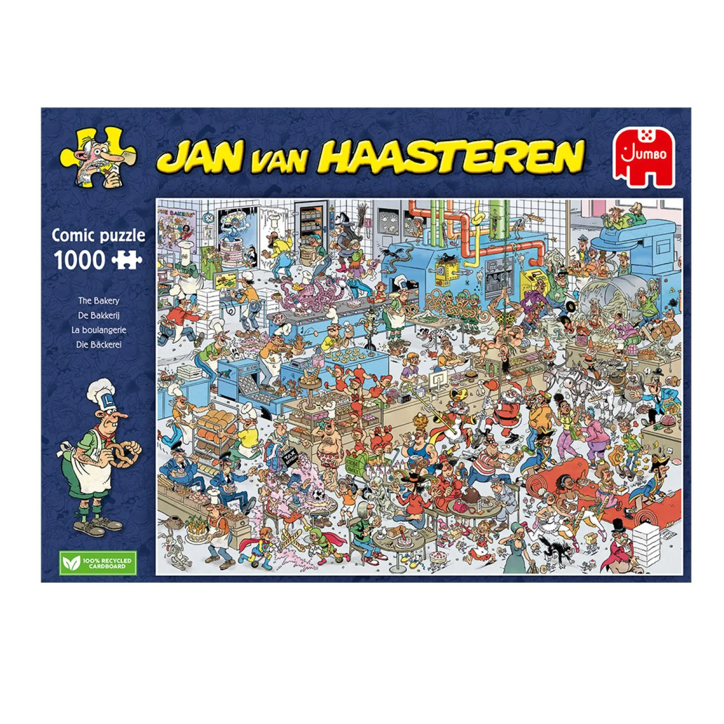 Jumbo La boulangerie - Jan van Haasteren - puzzle de 1000 pièces