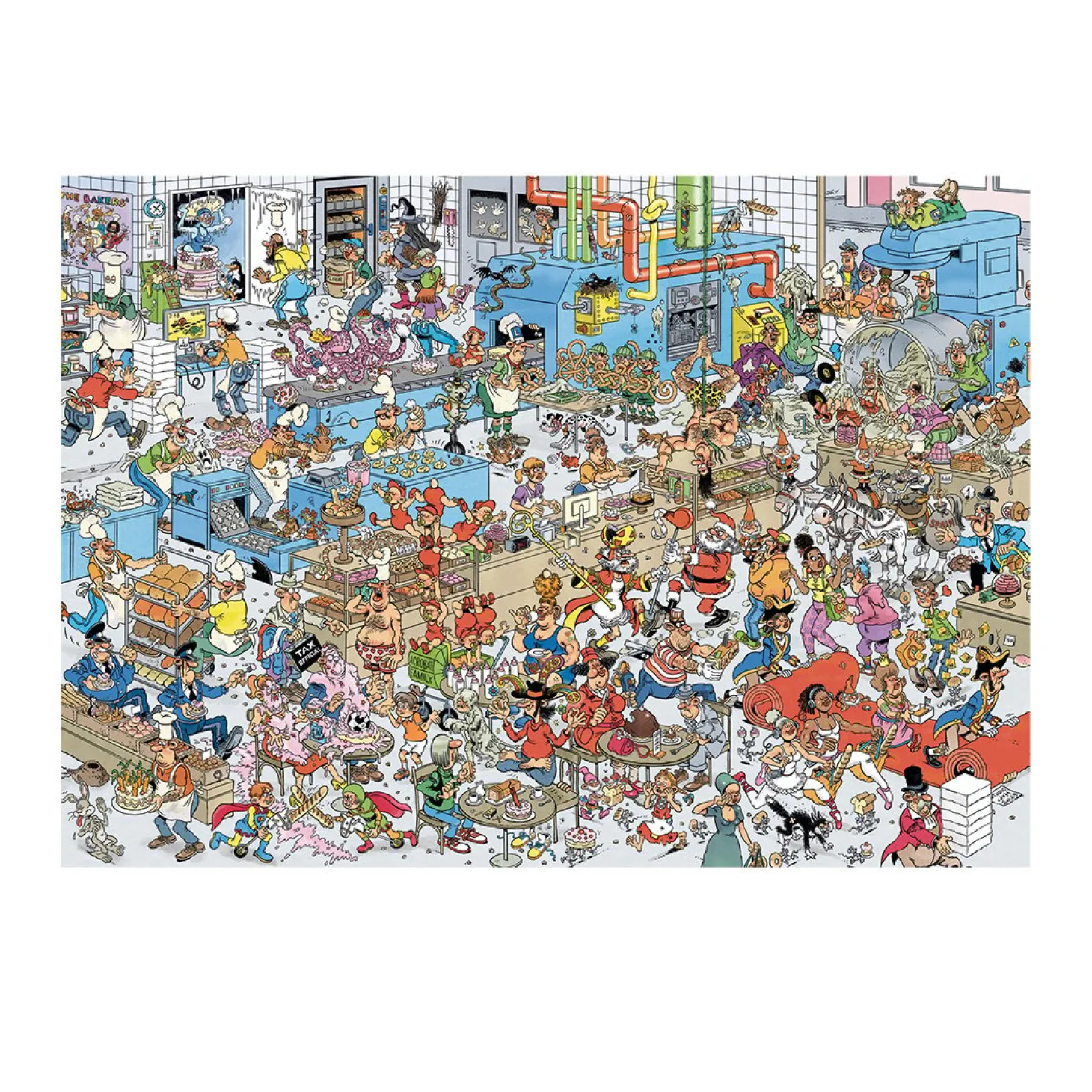 Jumbo La boulangerie - Jan van Haasteren - puzzle de 1000 pièces