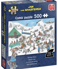 Jumbo La course des rennes - Jan van Haasteren - puzzle de 500 pièces