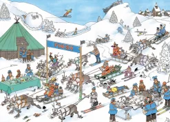 Jumbo La course des rennes - Jan van Haasteren - puzzle de 500 pièces