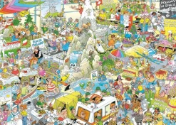 Jumbo Le salon des vacances - Jan van Haasteren - 1000 pièces