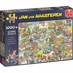 Jumbo Le salon des vacances - Jan van Haasteren - 1000 pièces