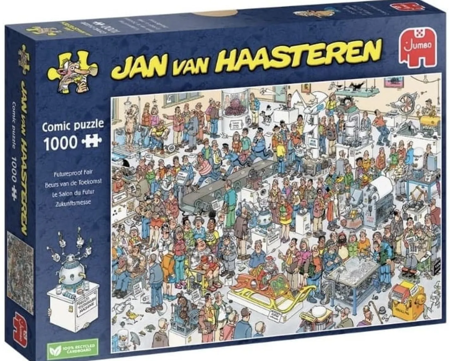 Jumbo Le salon du Futur - Jan van Haasteren - puzzle de 1000 pièces