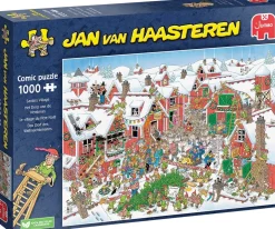 Jumbo Le village du Père Noël - Jan van Haasteren - puzzle de 1000 pièces