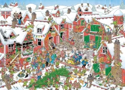 Jumbo Le village du Père Noël - Jan van Haasteren - puzzle de 1000 pièces