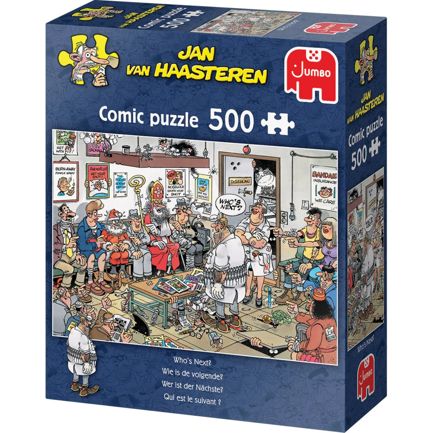 Jumbo Qui est le suivant ? - Jan van Haasteren - puzzle de 500 pièces