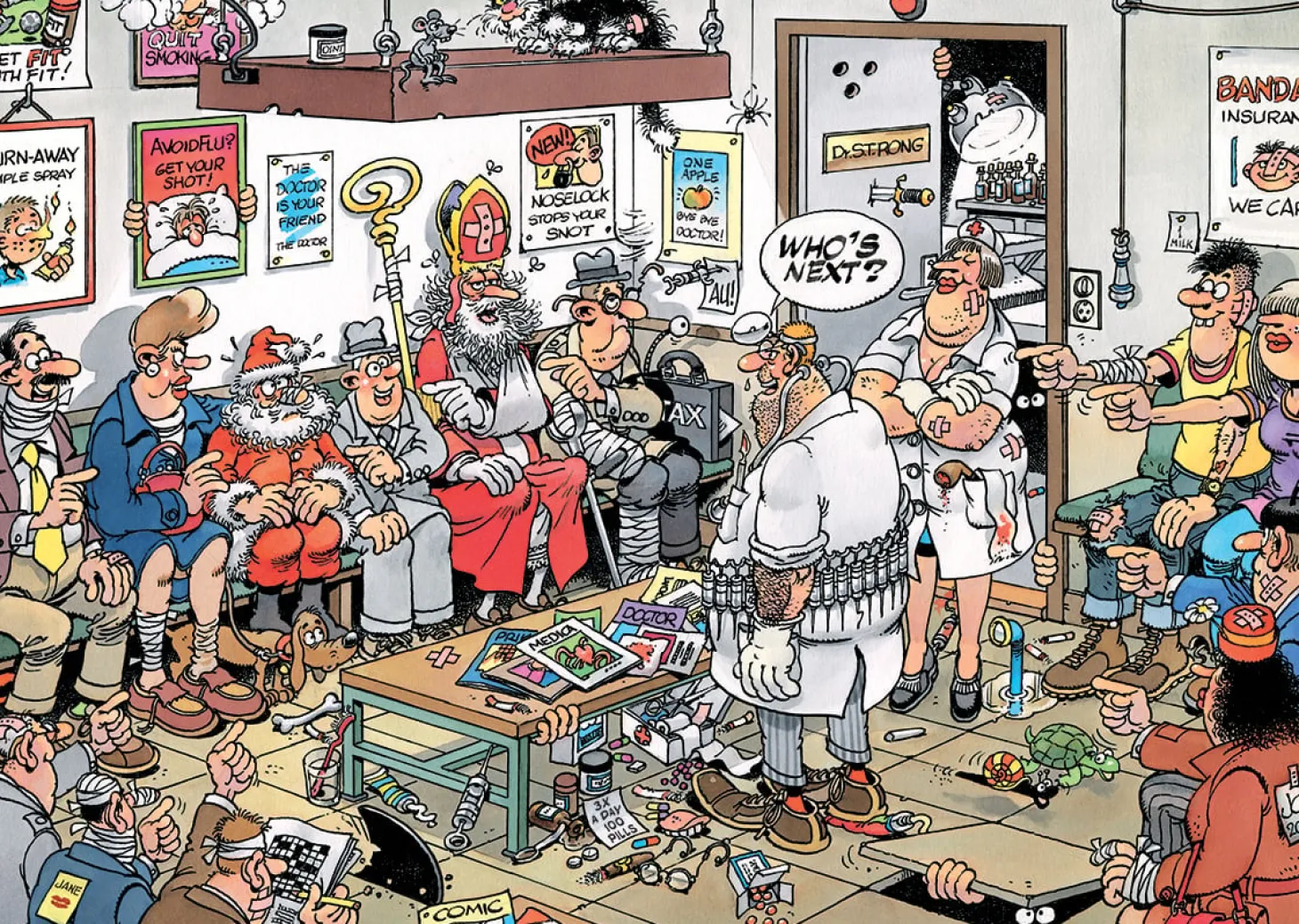 Jumbo Qui est le suivant ? - Jan van Haasteren - puzzle de 500 pièces