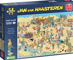 Jumbo Sculptures de sable - Jan van Haasteren - puzzle de 1000 pièces