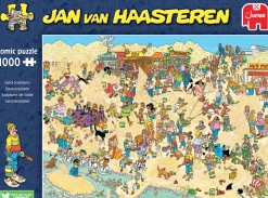 Jumbo Sculptures de sable - Jan van Haasteren - puzzle de 1000 pièces