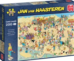 Jumbo Sculptures de sable - Jan van Haasteren - puzzle de 2000 pièces