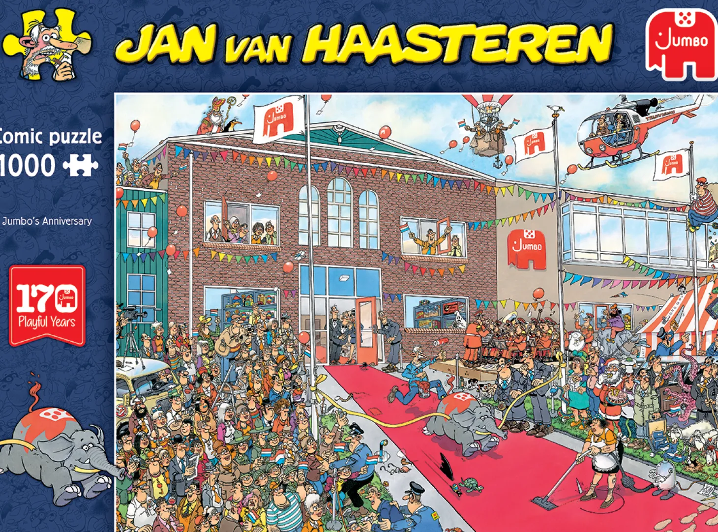 Jumbo Special 170 ans Jumbo - Jan van Haasteren - puzzle de 1000 pièces