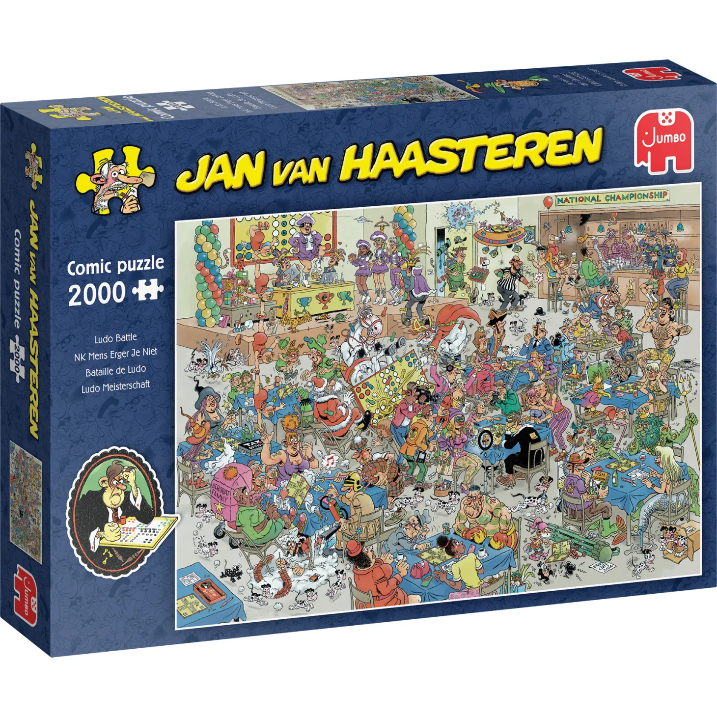 Jumbo T'en fais pas - Jan van Haasteren - puzzle de 2000 pièces