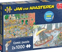 Jumbo Traditions hollandaises - JVH - 2 x 1000 pièces - puzzles