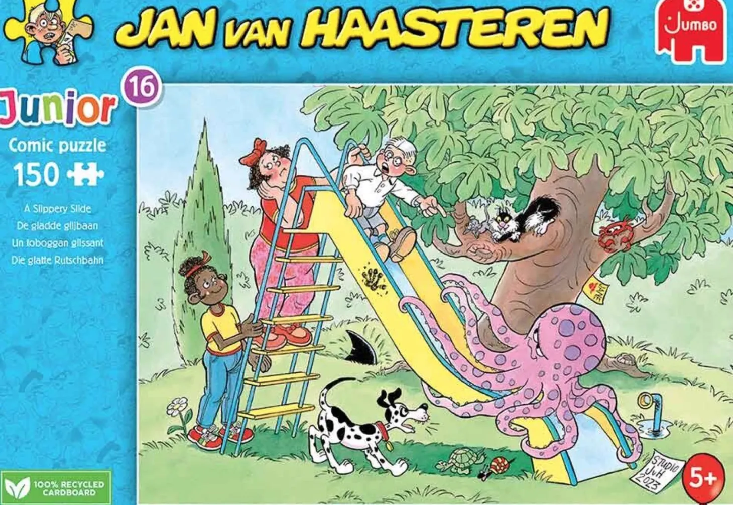 Jumbo Un toboggan glissant- Jan van Haasteren - 150 pièces