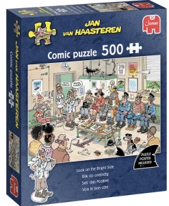 Jumbo Vois le bon côté - Jan van Haasteren - puzzle de 500 pièces