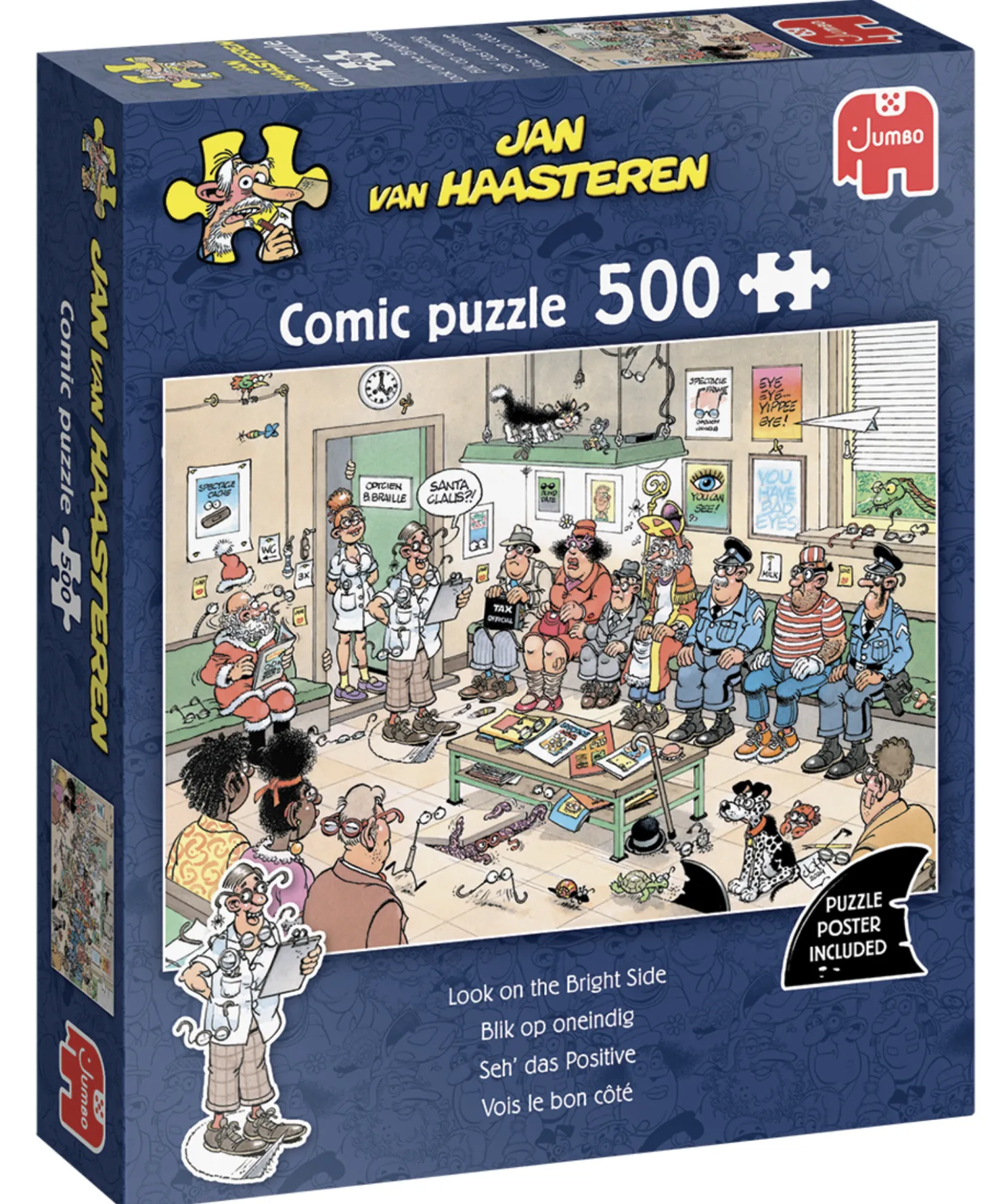 Jumbo Vois le bon côté - Jan van Haasteren - puzzle de 500 pièces