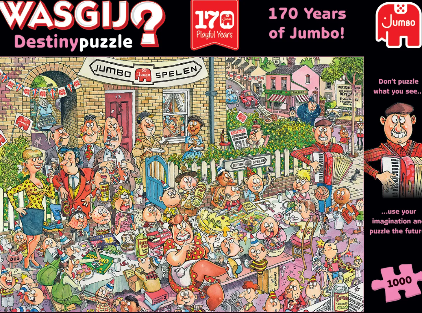 Jumbo Wasgij Destiny - 170 Years of Jumbo - 1000 pièces