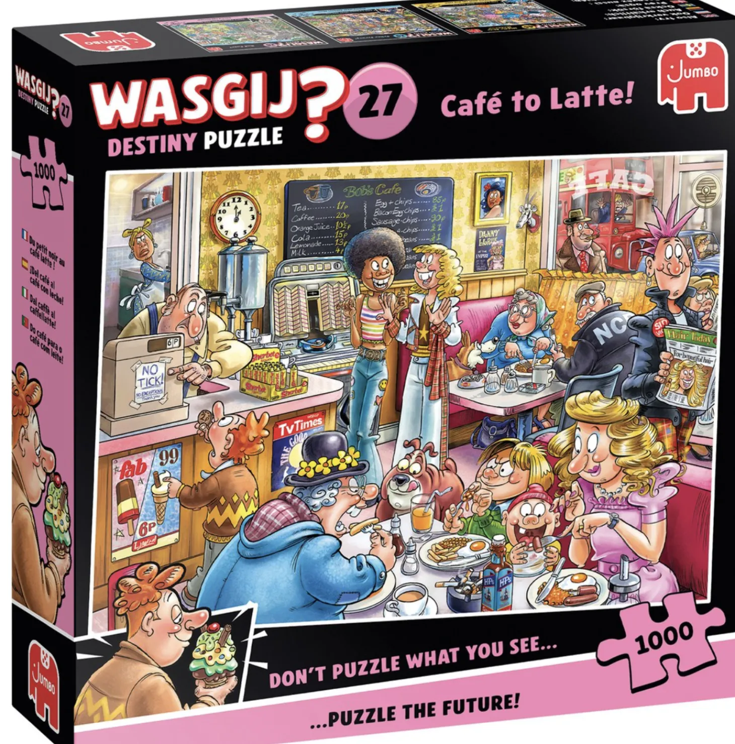 Jumbo Wasgij Destiny 27 - Café to Latte! - 1000 pièces