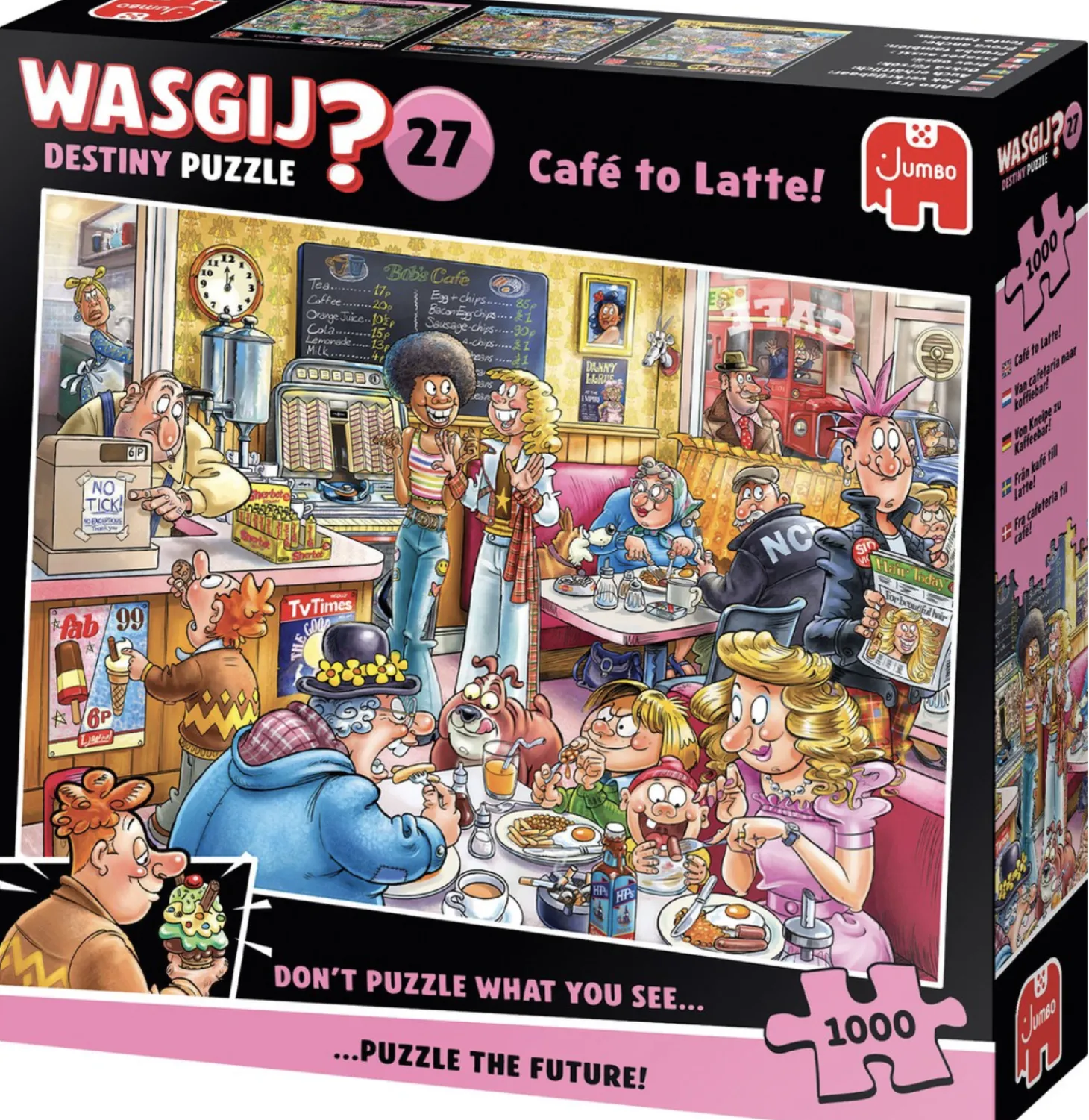 Jumbo Wasgij Destiny 27 - Café to Latte! - 1000 pièces