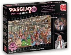 Jumbo Wasgij Destiny 19 - Café des puzzles - 1000 pièces