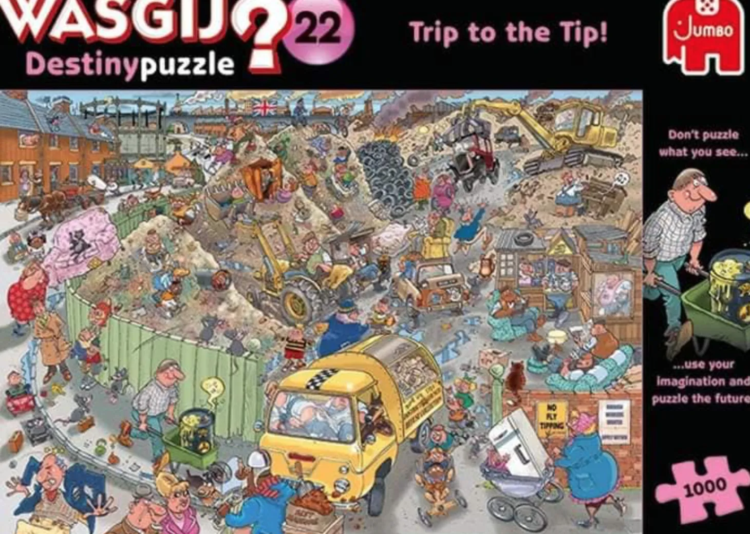 Jumbo Wasgij Destiny 22 - Trip to the tip - 1000 pièces
