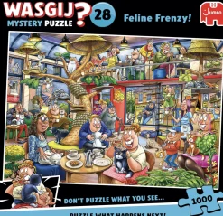 Jumbo Wasgij Mystery 28 - Feline Frenzy! - 1000 pièces