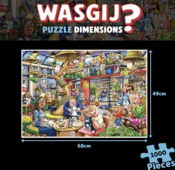 Jumbo Wasgij Mystery 28 - Feline Frenzy! - 1000 pièces