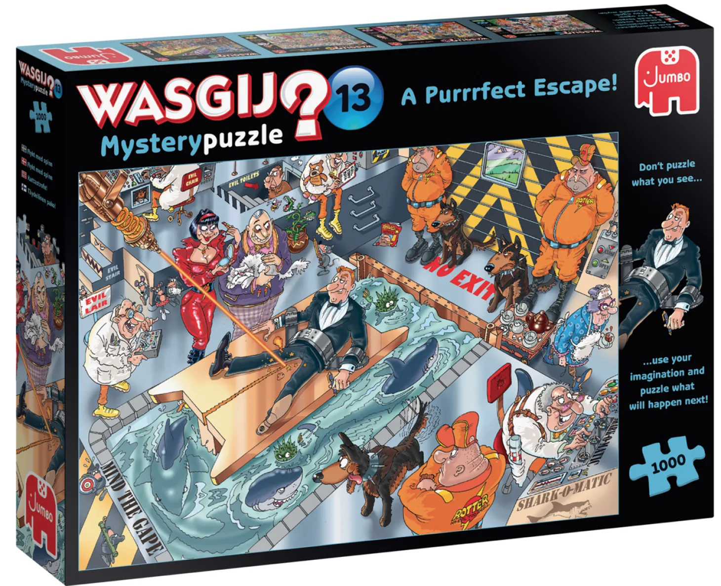Jumbo Wasgij Mystery 13 - La grande évasion! - 1000 pièces