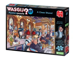 Jumbo Wasgij Mystery 27 - Un rasage de près ! - 1000 pièces