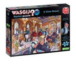 Jumbo Wasgij Mystery 27 - Un rasage de près ! - 1000 pièces
