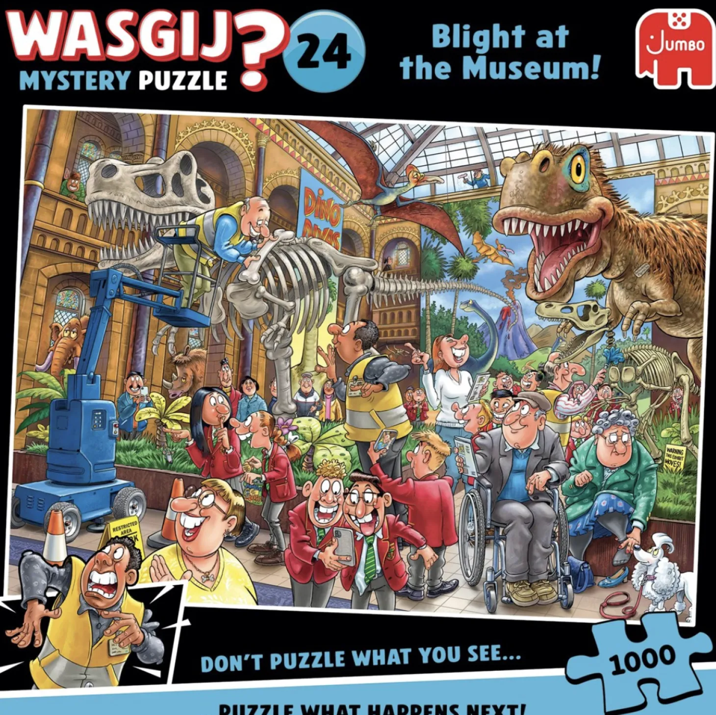 Jumbo Wasgij Mystery 24 - Blight at the museum - 1000 pièces