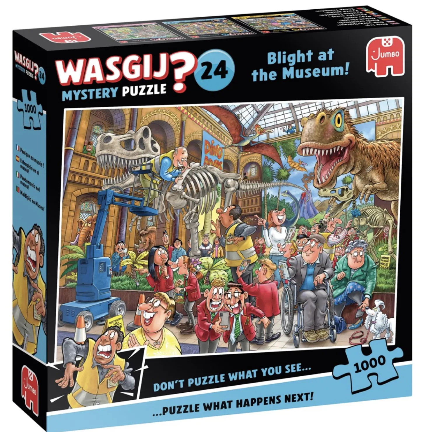 Jumbo Wasgij Mystery 24 - Blight at the museum - 1000 pièces