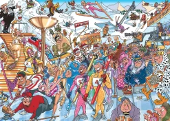 Jumbo Wasgij Mystery 22 - Wasgij Winter Games - 1000 pièces