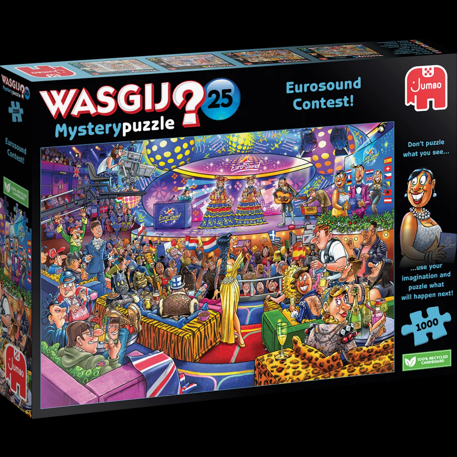 Jumbo Wasgij Mystery 25 -The Eurosound Contest - 1000 pièces